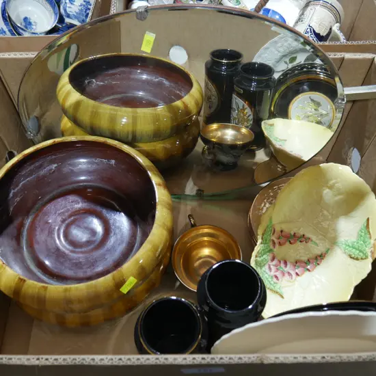 Bowls , plates ,  vases