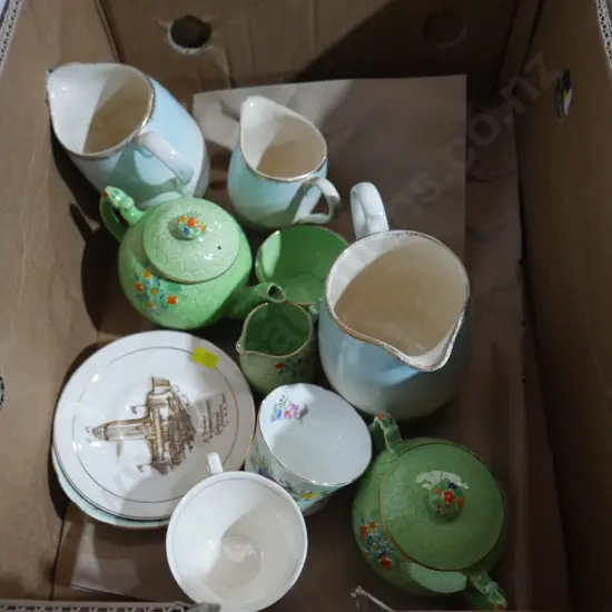 Jugs , teapots , etc