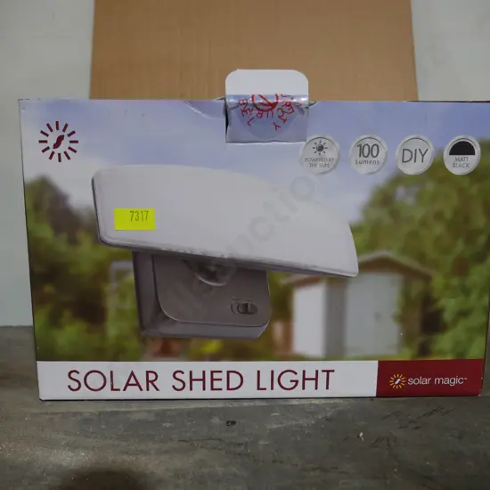 Solar shed light