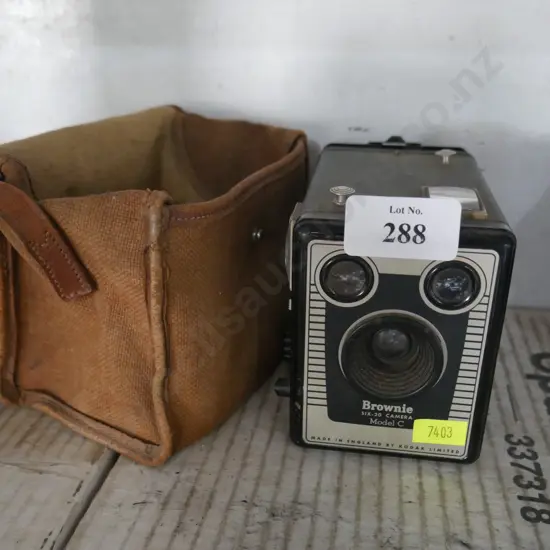 Box brownie camera
