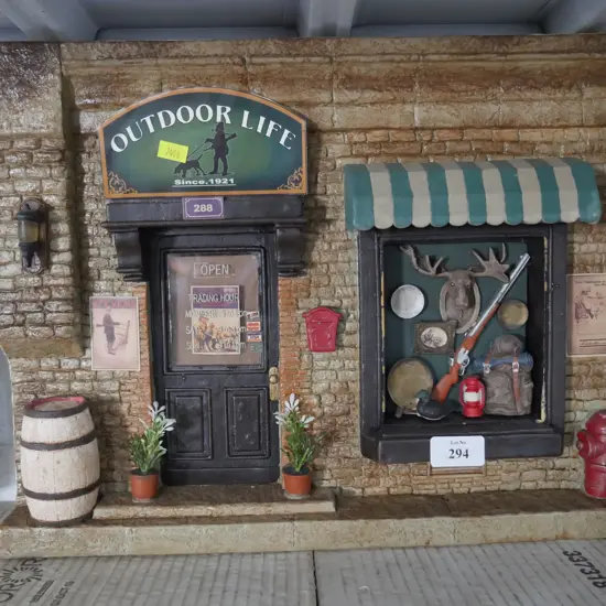 Shop ornament display