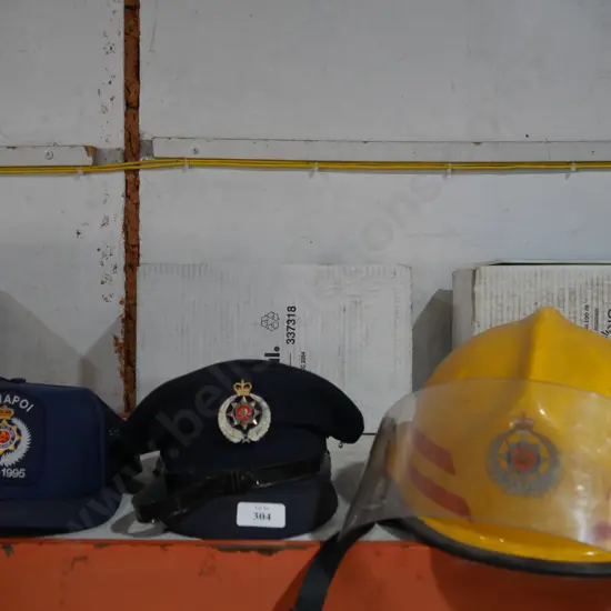 Fire service hats