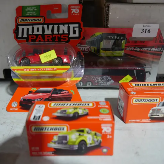 Matchbox model cars