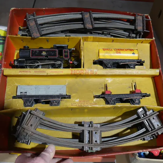 Hornby train set