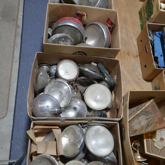 Car headlights 4 boxes