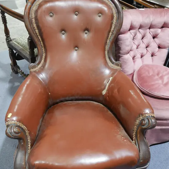Victorian gents chair