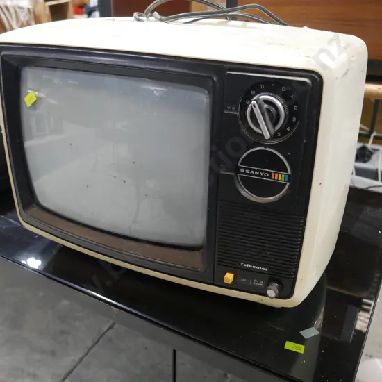 Old Sanyo TV