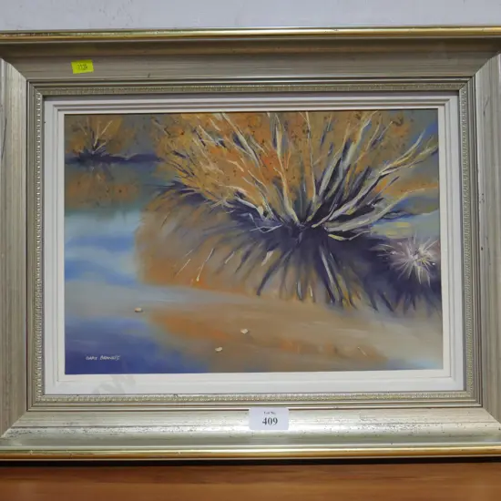 Oil painting, Gary Bennett