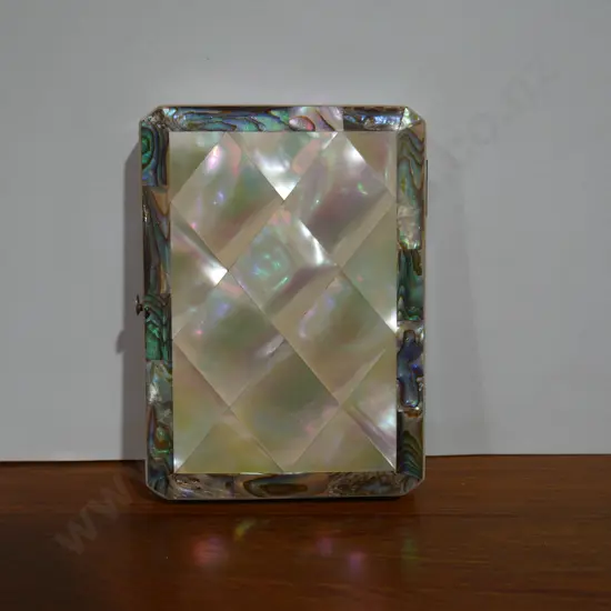 Mother of pearl card case