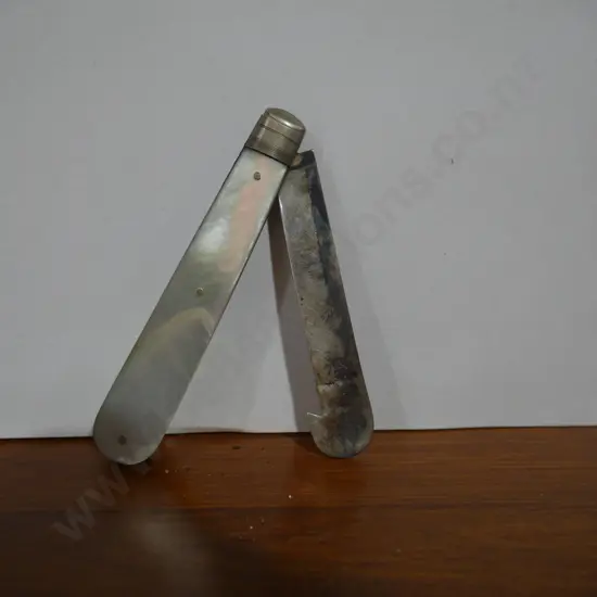 Sterling Silver blade pocket knife