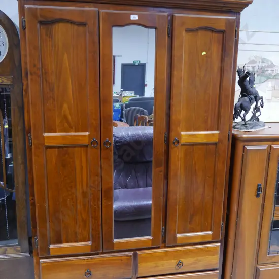 Wardrobe, mirror door