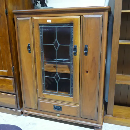 Glass door cabinet