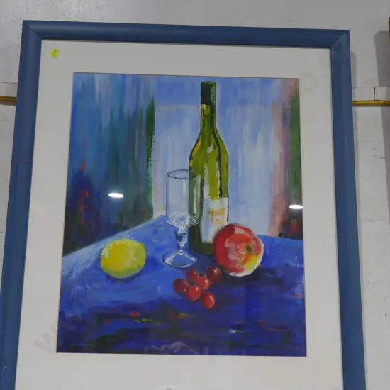 Oil painting, still life