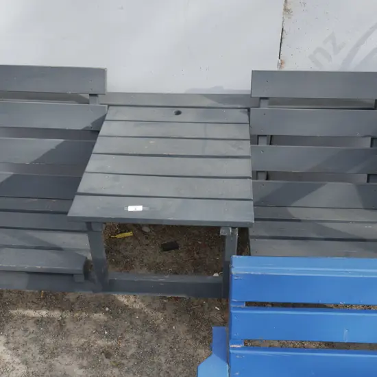 Outdoor garden bench