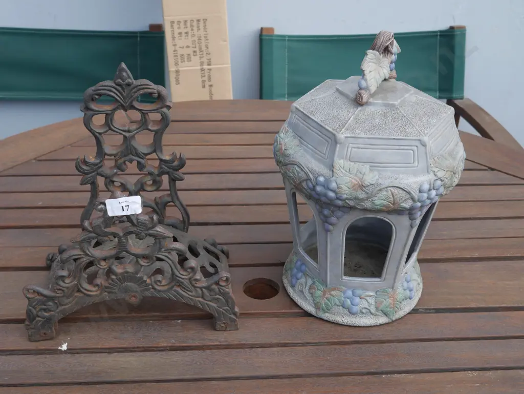 Candle holder and hose stand Image 1++