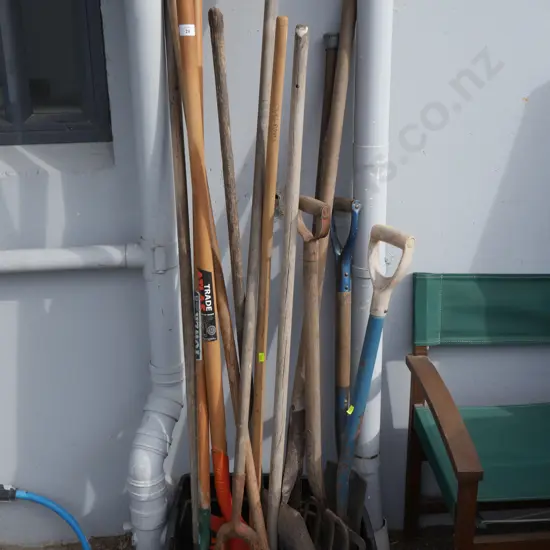 Assorted garden tools