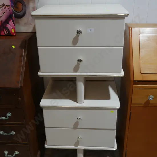 Pair of bedside drawers