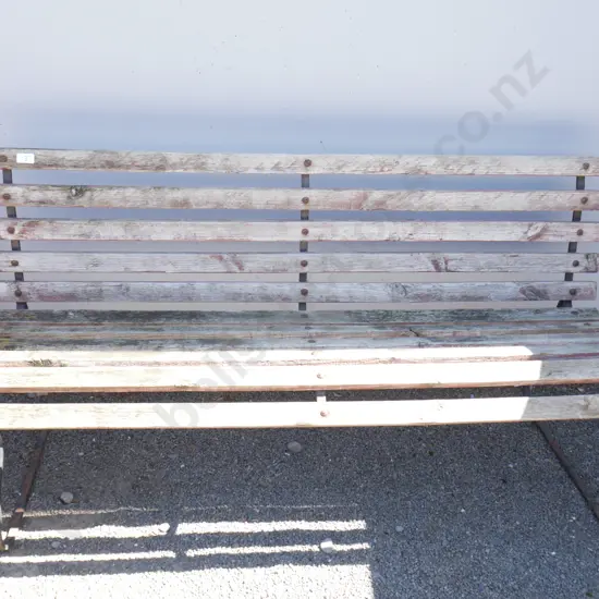 Outdoor bench