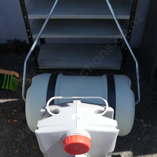 Waste tank and water tank