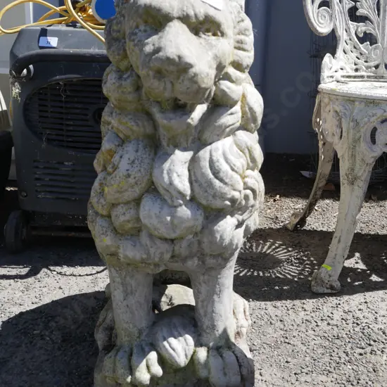 Lion statue
