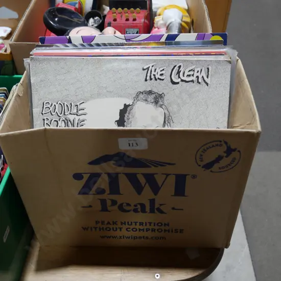 Box of records - NZ, Flying Nun