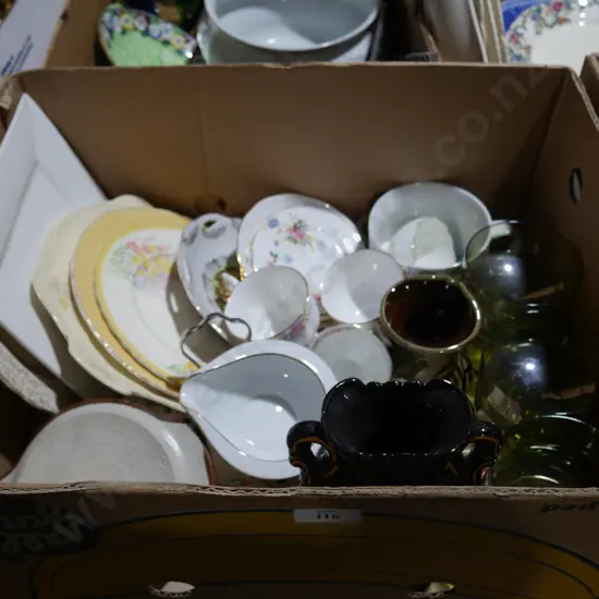 Box of china etc