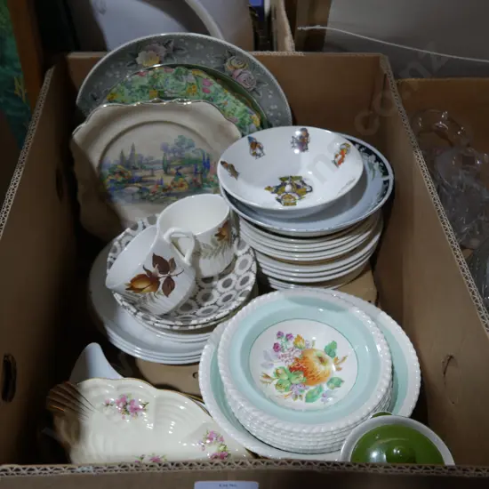 Assorted china