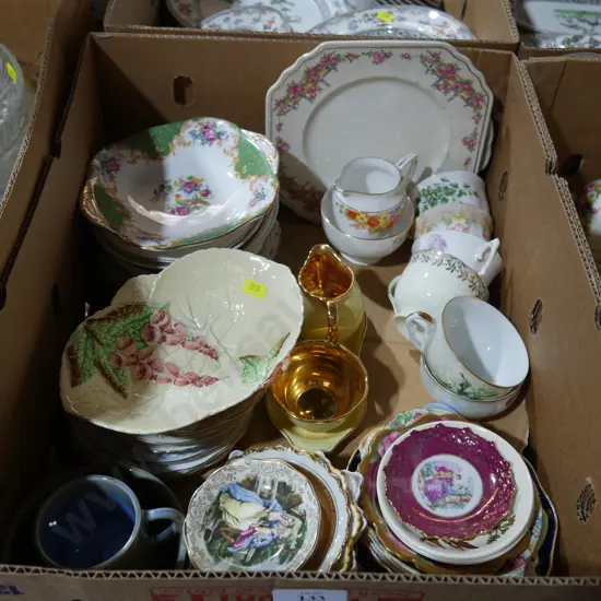 Assorted china