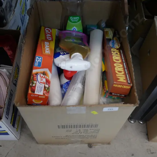 Cleaning products etc