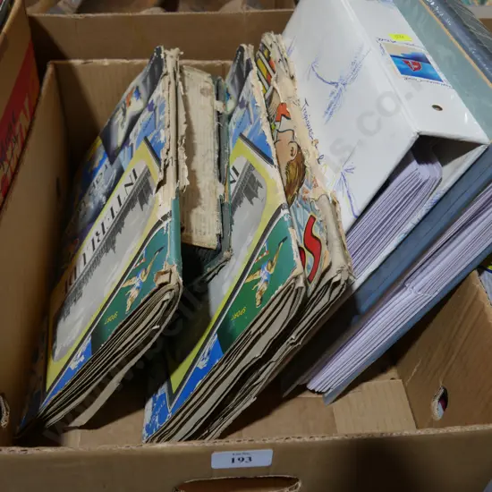 Assorted postcards and albums