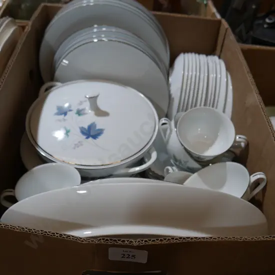 White dinner set
