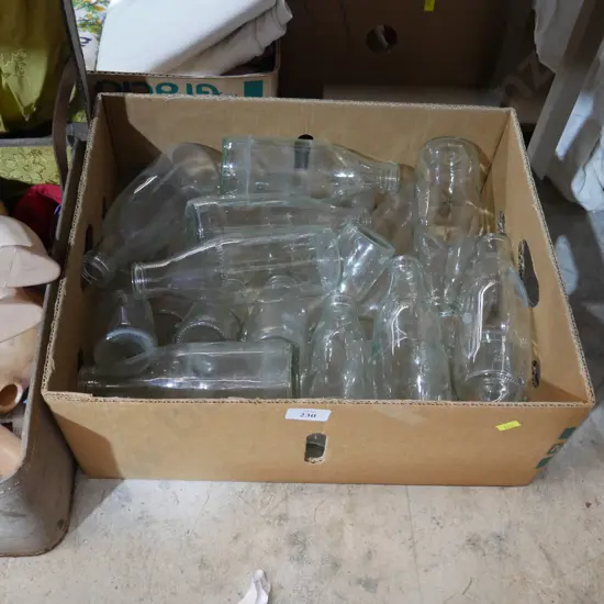 Milk bottles