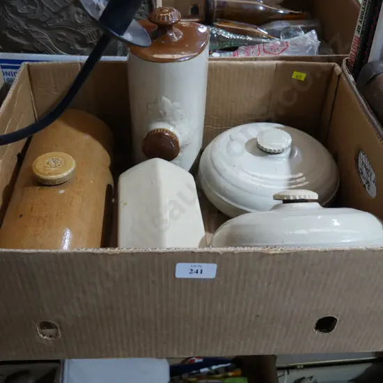 Old foot warmers etc