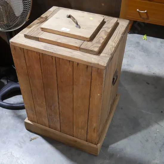 Vintage ice box