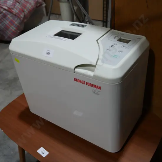 G.Foreman bread maker