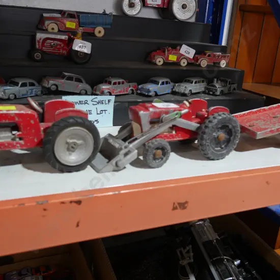 2 fun ho tractors and trailor