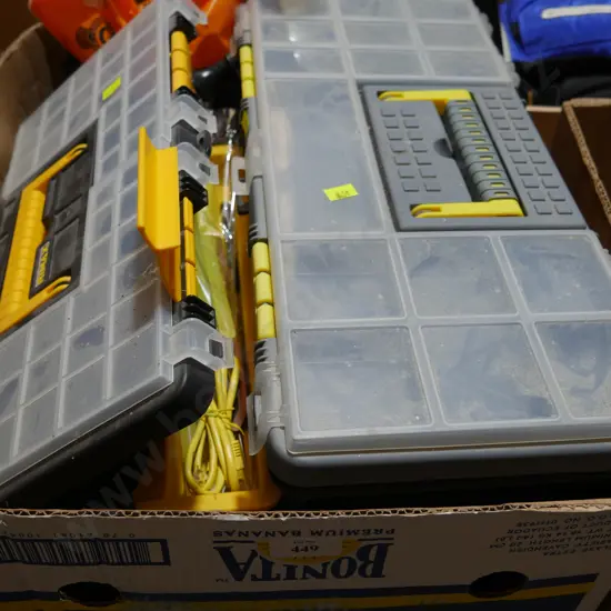 Tool boxes and tools etc