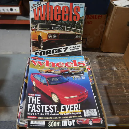 Wheels magazines