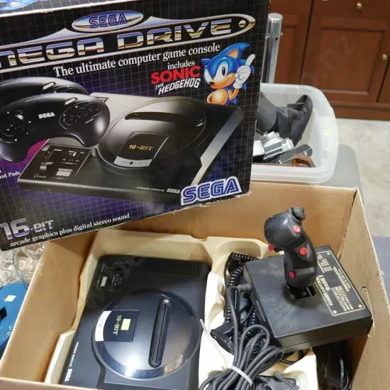 Sega mega drive console