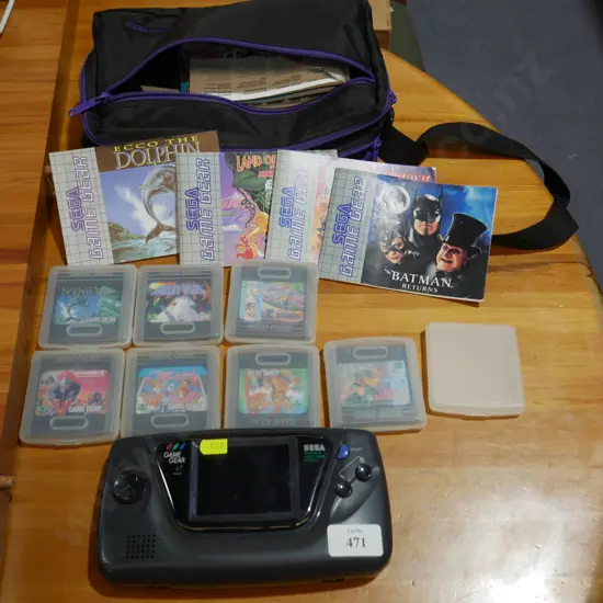 Sega portable video game system