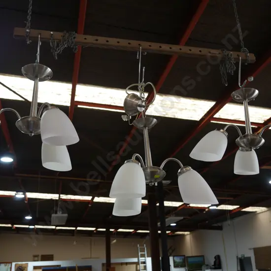3 hanging lights