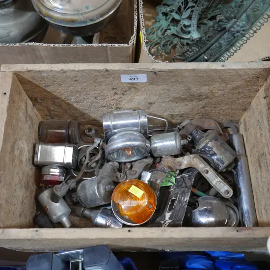 Motorcycle parts etc