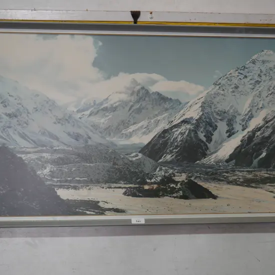 Large White's Aviation picture, Mount Cook, Hooker Valley