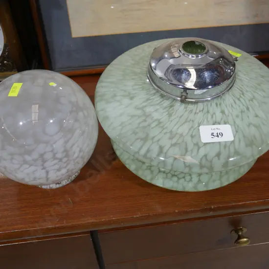2 deco lamp shades