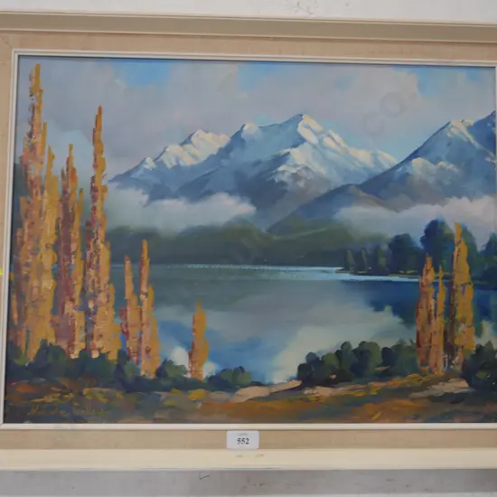 Malcolm Wallace painting