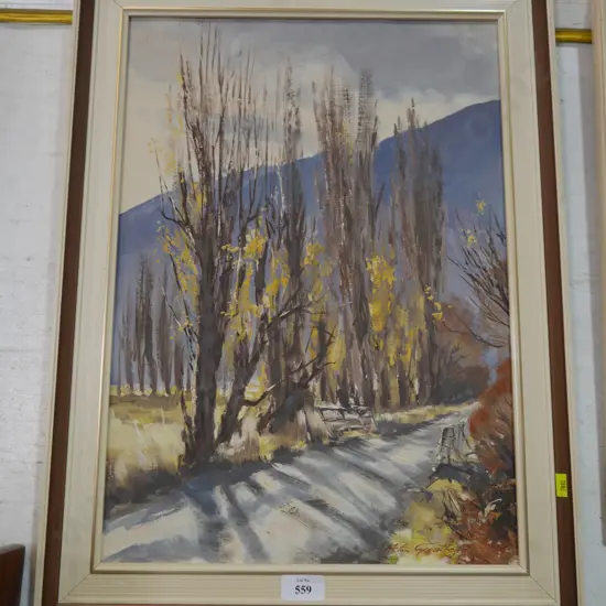 Aston Great Head oil painting