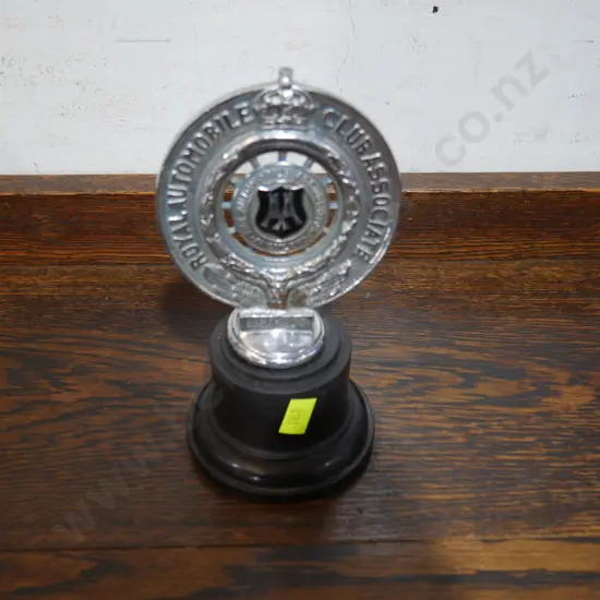 AA Auckland motoring badge on stand