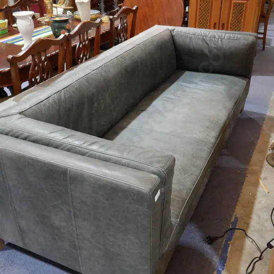 Leather couch