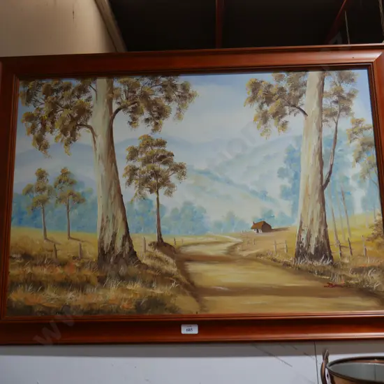 Oil painting landscape