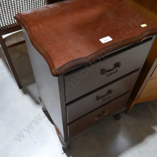Mahogany bedside